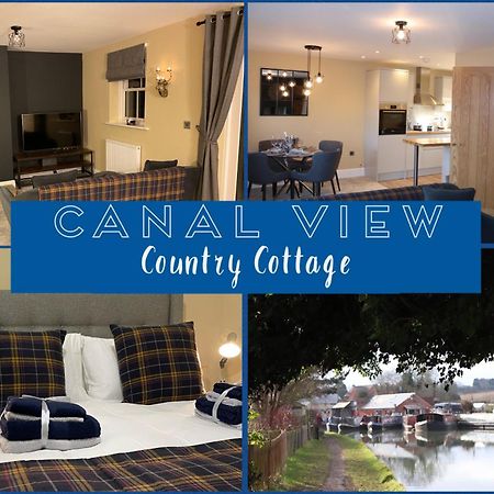 Canal View Cottage With Log Fire & Parking Blisworth Exterior foto